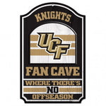 UCF Wood Sign 11x17 Fan Cave