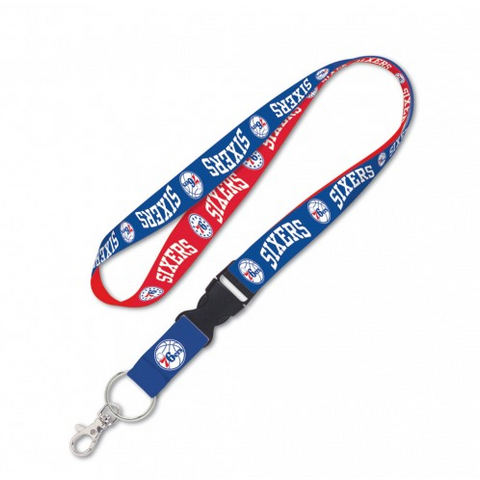 76ers Lanyard Reversible