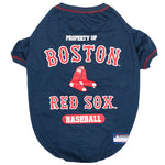 Red Sox Pet Shirt Property of Large