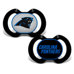 Panthers 2-Pack Pacifier NFL