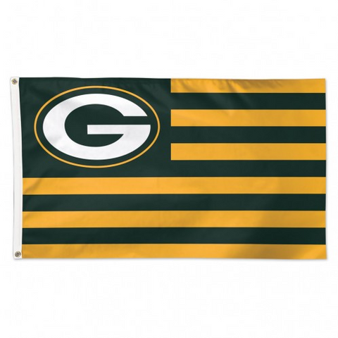 Packers 3x5 House Flag Deluxe USA