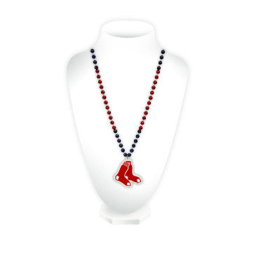 Red Sox Team Beads w/ Medallion
