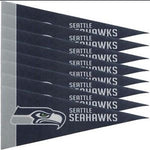 Seahawks 8-Pack Mini Pennant Set 4x9