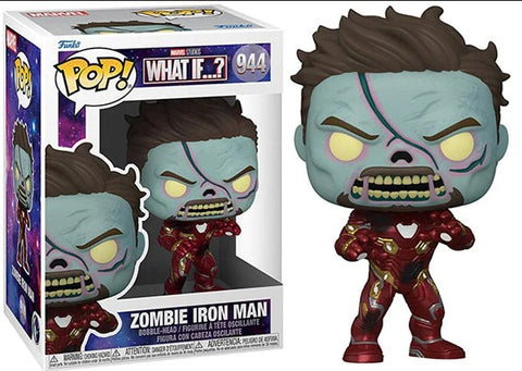 Funko Pop Vinyl Bobble-Head - Marvel What If...? - Zombie Iron-Man 944