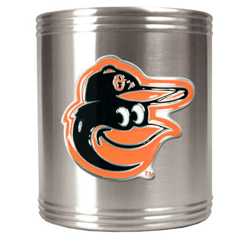 Orioles Logo Metal Coozie