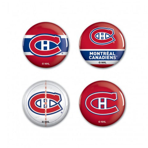 Canadiens 4-Pack Buttons