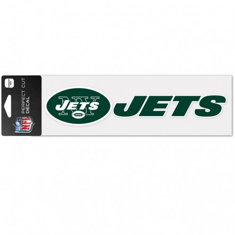 Jets 3x10 Cut Decal NFL