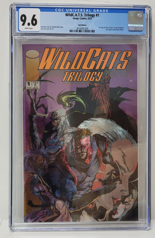 Wildcats Trilogy Issue #1 Year 1993 CGC Graded 9.6 Comic Book