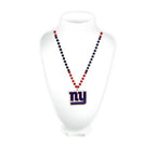 Giants Team Beads w/ Medallion NFL