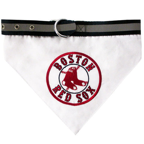 Red Sox Dog Collar Bandana Medium