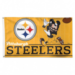 Steelers 3x5 House Flag Deluxe Disney