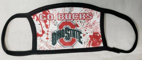 Ohio St Performance Polyester Kids Face Mask