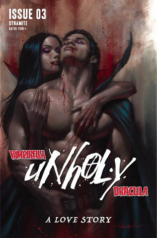 Vampirella/Dracula Unholy Issue #3 February 2022 Cover A Parrillo Comic Book