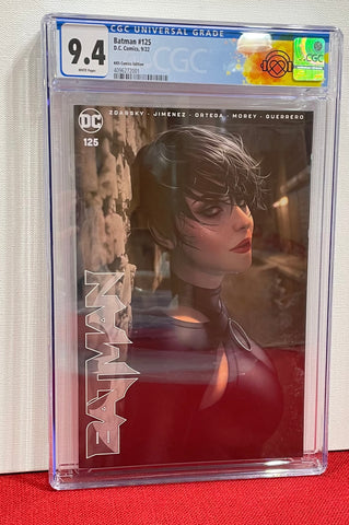 Batman Issue #125 September 2022 Special Label KRS Variant CGC Graded 9.4 Comic Book