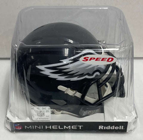 Eagles Mini Helmet Speed On-Field Alternate 2022 Black