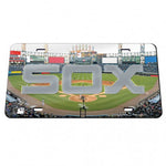 White Sox Laser Cut License Plate Tag Acrylic Color Field
