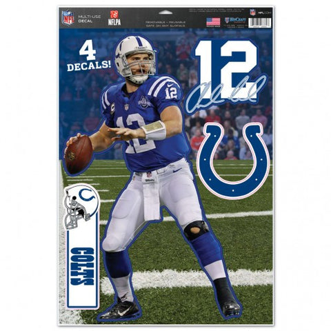 Colts 11x17 Cut Decal Player Luck12