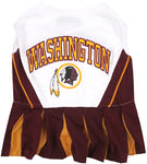 Redskins Pet Cheerleader Outfit Medium