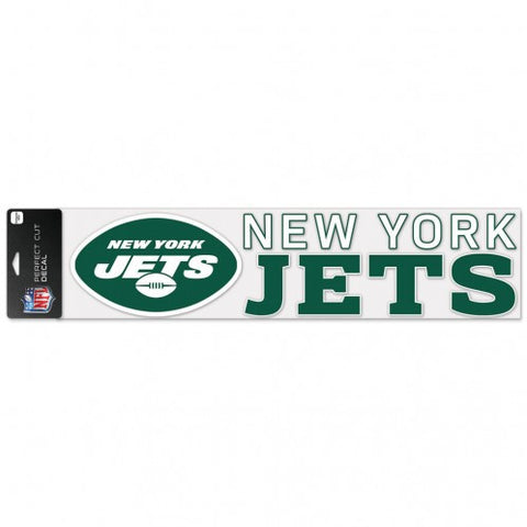 Jets 4x17 Cut Decal Color NFL