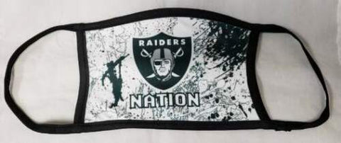 Raiders Performance Polyester Kids Face Mask