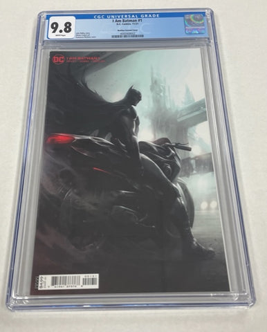 I Am Batman Variant Cover Issue #1 Year 2021 CGC Graded 9.8 Comic Book