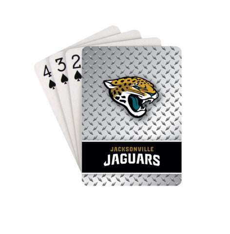Jaguars Playing Cards Diamond Plate