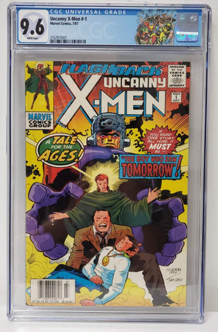 Uncanny X-Men #1 1997 Special Label CGC Graded 9.6 Comic Book
