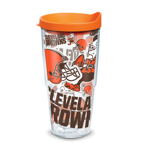 Browns 24oz All Over Tervis w/ Lid