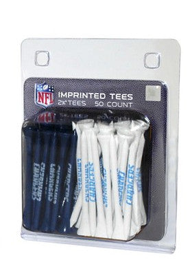 Chargers 50-Pack Imprinted Golf Tees