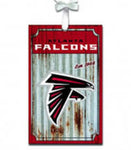 Falcons Ornament Metal Sign