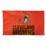 Browns 3x5 House Flag Deluxe Logo & Name