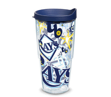 Rays 24oz All Over Tervis w/ Lid