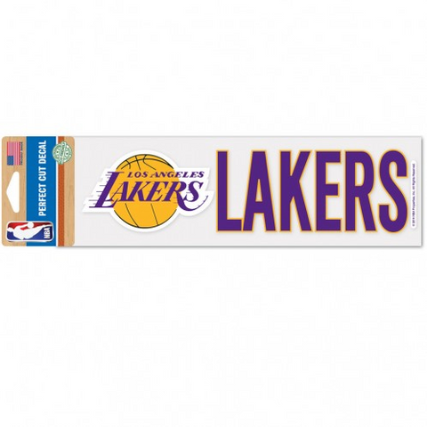 Lakers 3x10 Cut Decal