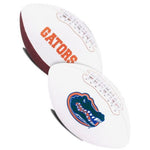 Gators White Panel Football