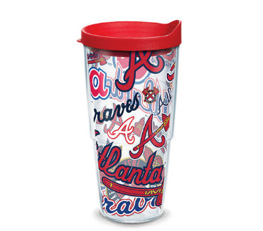 Braves 24oz All Over Tervis w/ Lid