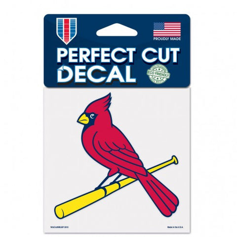 Cardinals 4x4 Decal Logo MLB