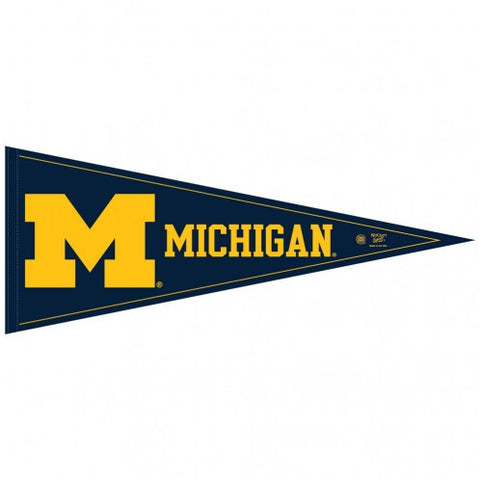 Michigan Triangle Pennant 12"x30"