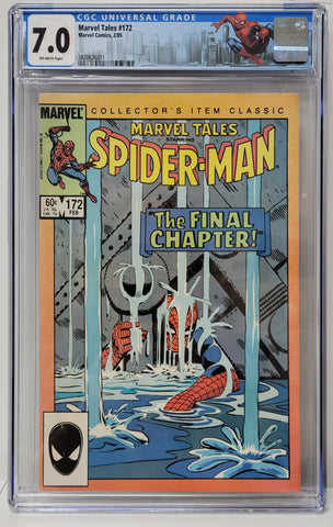 Marvel Tales Issue #172 Year 1985 CGC Graded 7.0 Special Label Comic