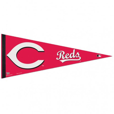 Reds Triangle Pennant 12"x30"