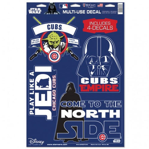 Cubs 11x17 Cut Decal Star Wars