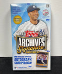 2022 Topps Archives Signature Series Retired Edition MLB Hobby Box