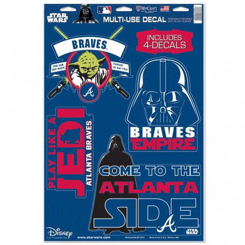 Braves 11x17 Cut Decal Star Wars