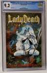 Lady Death: The Odyssey-Sneak Peak Preview #1 CGC Graded 9.2 Comic