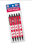 Nebraska 5-Pack Click Pens