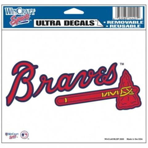 Braves 4x6 Ultra Decal