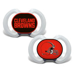 Browns 2-Pack Pacifier