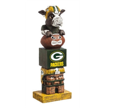 Packers Tiki Totem Team Garden Statue