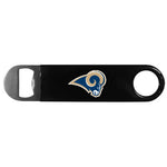 Rams Long Neck Bottle Opener Black