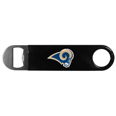 Rams Long Neck Bottle Opener Black