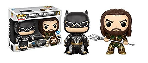 Funko Pop Vinyl Heroes - DC Justice League - Batman And Aquaman 2-Pack F.Y.E Exclusive